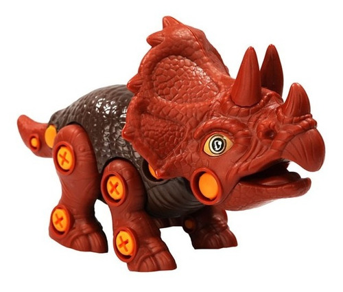 Dinosaurio De Juguete Armables Didácticos Triceratops