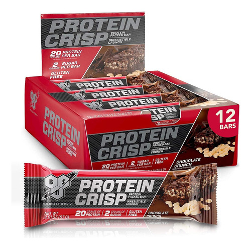 Bsn Protein Crips 12 Bars