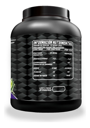 Óxido Nítrico Pre Entreno 1kg Wolf 200 Serv Varios Sabores Mango