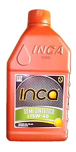 Aceite Motor Inca 15w-40 Semi Sintetico (946 Ml)