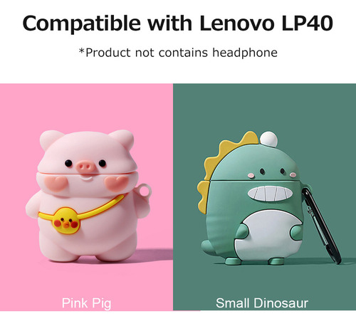 Funda Protectora De Auriculares Bt Inalámbricos Cute Cartoon