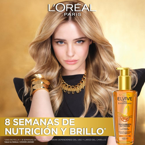 Aceite Capilar Elvive 100ml Todo Tipo De Cabello !!! 2 Pack