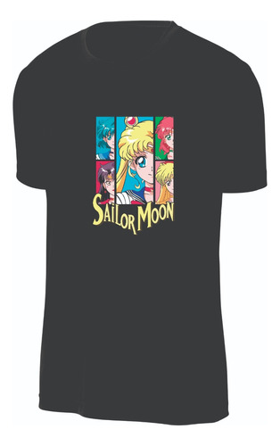 Camisetas Sailor Moon Usagi Tsukino Y Amigos Adultos Y Niños