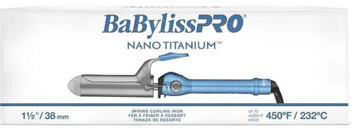 Babyliss Pro Rizador De Resorte De Titanio Nano 