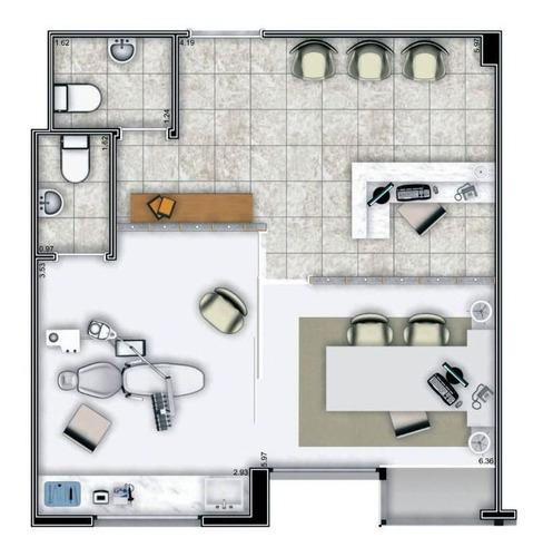 Imagem 6 de 6 de Sala À Venda, 57 M² Por R$ 376.090,00 - Santa Cruz Do José Jacques - Ribeirão Preto/sp - Sa0149