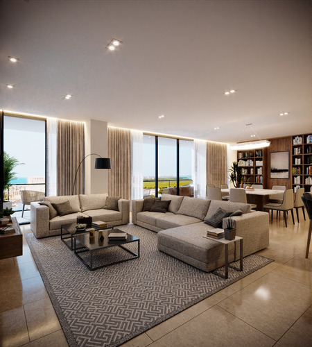 Departamento En Venta En Cancún, Blas, En Exclusiva Zona, Puerto Cancún Y Con Amenidades De Primer Nivel