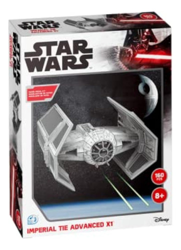 4d Cityscape Star Wars 3d Paper Model Kits (star Wars Tie Ad
