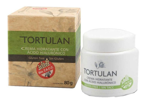 Tortulan Crema Hidratante Con Ácido Hialurónico Sin Tacc 80g