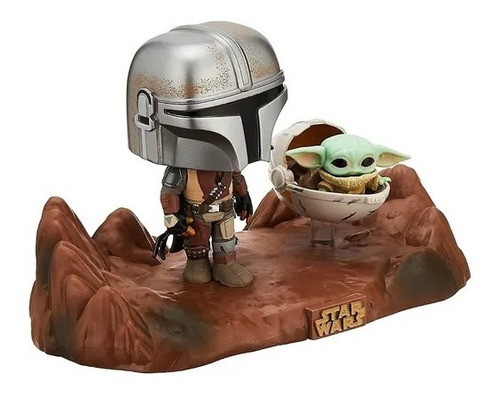 Funko Pop Mandalorian The Child #390 Grogu Muñeco Juguete 