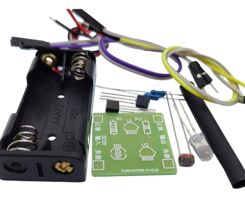 Kit Sensor De Luz Con Ldr Sin Arduino Electronica Paquete