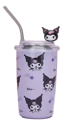 Vaso Térmo Hello Kitty Kuromi My Melody Acero Inoxi  +popote