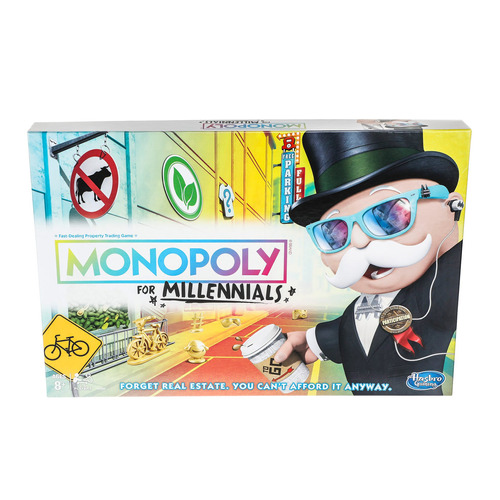 Monpoly En Inglés Versión Para Millennials, Edad De 8+