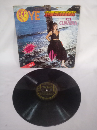 Lp Oye 16 Exitos En Cumbia Peerless 1985 Varios Artistas (Usado)