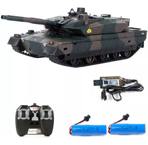  Tanque Rc Profesional  8 Ch 2.4 Ghz 