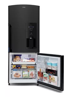 Refrigerador Bottom Freezer 520 L Black Stainless Steel Mabe