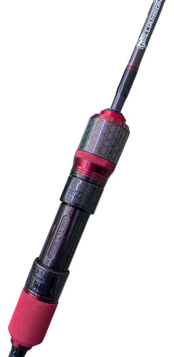Caña Williamson Solid Carbon Sp Roja 6.3 Pies Jigging Color Rojo