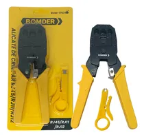 Comprar Alicate De Crimpar Rj45, Rj12 E Rj11 Com Decapador Cortador