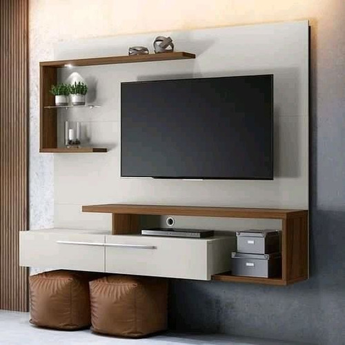 Mueble Centro De Entrenimiento Tv Moderno Consola Recibidor
