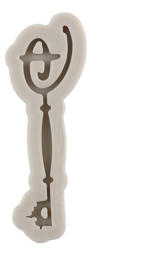 5pcs Molde Silicona Llave Vintage Ojo Reloje Fondant Resina
