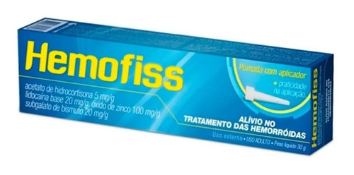 Pomada Para Hemorroida Hemofiss 30g - Igual Proctan