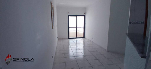 Apartamento Com 1 Dormitório À Venda, 58 M² Por R$ 265.000,00 - Vila Tupi - Praia Grande/sp - Ap3492