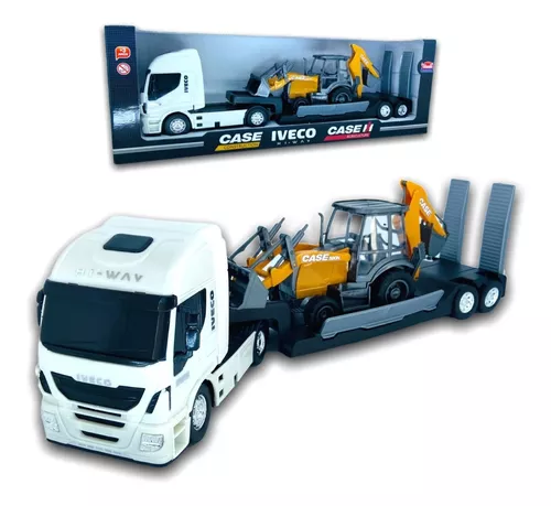 Miniatura Carreta Brinquedo Carrinho Infantil Iveco Grande em Promoção na  Americanas