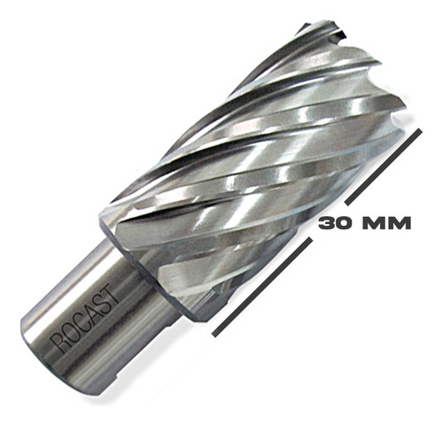 Broca Anular Diâmetro 17mm / Compr. 30mm Hss Aço Rápido