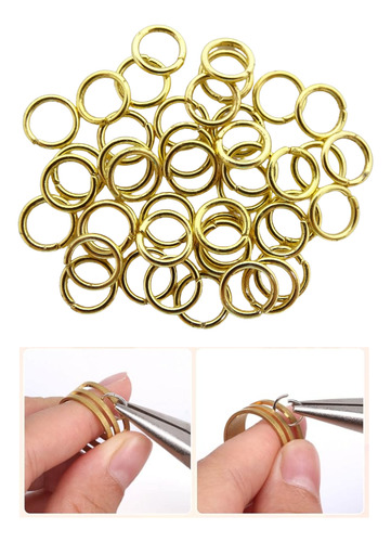 Argolla For Bisutería Metal 100gramos Aretes Pulsera Collar