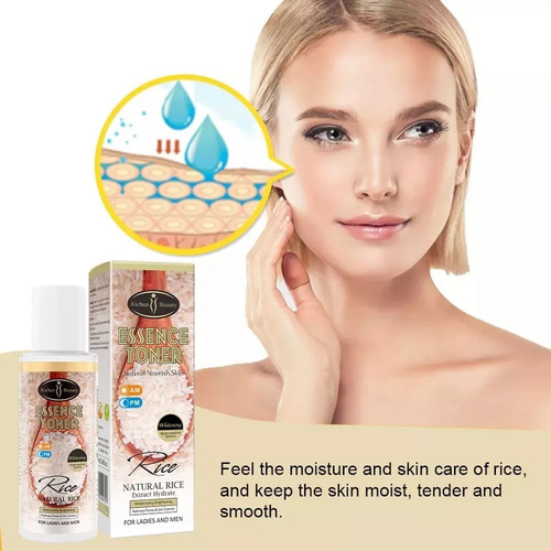 Tonico Facial Nutritivo Reparador De Arroz Blanqueador Momento De Aplicación Día/noche Tipo De Piel Todo Tipo De Piel
