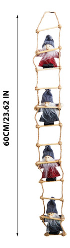 Figura De Hombre Viejo Para Colgar En Forma De Árbol De Navi