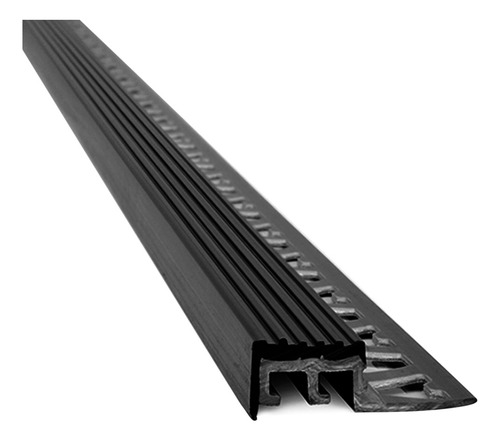 Nariz Escalon Atrim Protector Pvc Negro Borde Piso 10x18 918