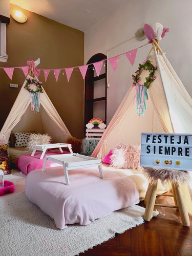 Alquiler De Carpas Tipi Para Pijamadas Temáticas Varias