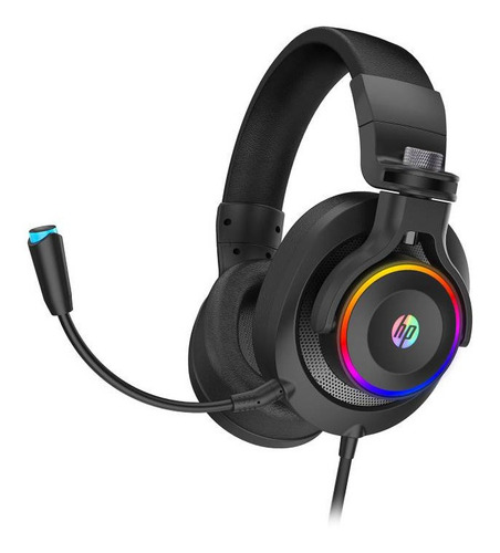 Hp H500 Auriculares Gamer C/ Mic 3.5mm Luces Rgb