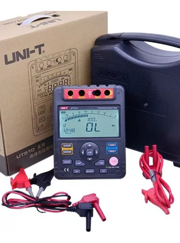 Resistencia Aislacion Continuo Y Alterno 1000v Uni-t +lente