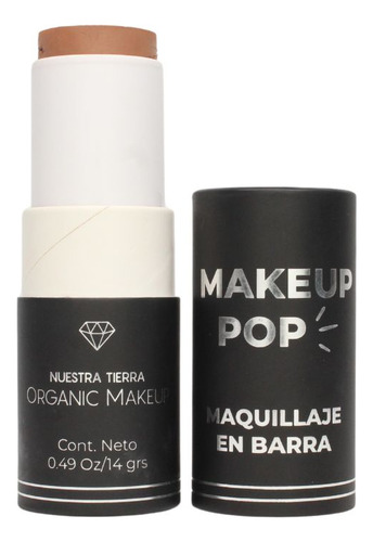 Base de maquillaje en sólido Nuestra Tierra Organic Makeup Makeup Pop Maquilla solido Makeup S04 tono s04 - 14g