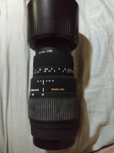 Lente Sigma 70-300mm 1:4-5.6 Para Canon