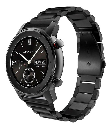 Correa De Eslabones Premium Para Amazfit Gtr 42mm