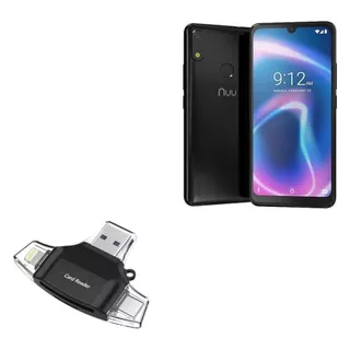 Lector Tarjetas Sd Para Nuu Mobile X6 Plus - Negro