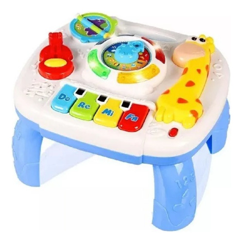 Mesa Didactica Infantil Luces Sonidos Animales 2 En 1 Cunero