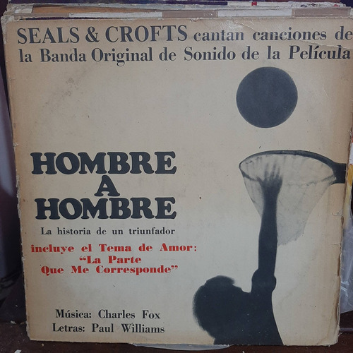 Portada Hombre A Hombre Banda Original Sonido P2