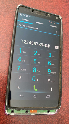 Motorola Xt890 Rarz I Display Con Marco Usado $699. Leer!!!