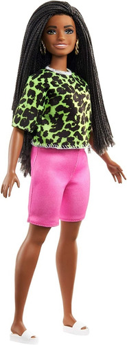 Barbie Muñeca Figura Fashionistas 144 Mattel Malibu