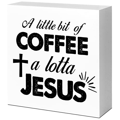 Un Poco De Café Y Mucho De Jesús, Señal De Caja De M...