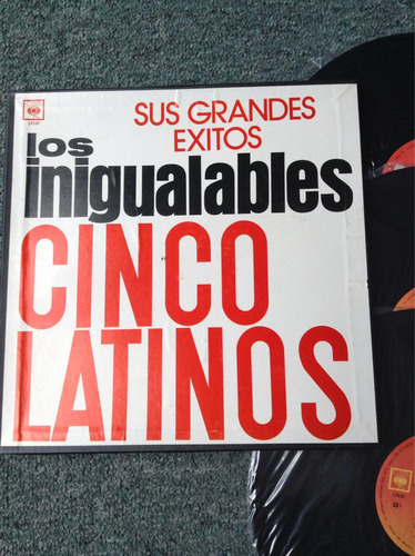 Lp Los Inigualables Cinco Latinos 