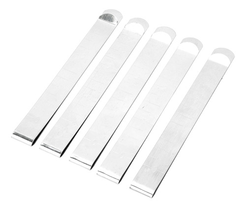 Juego De Clips Para Dobladillos De Acero Inoxidable, Medició