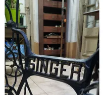 Comprar Antiguo Pie De Hierro De Fundición Singer Original Año 1924