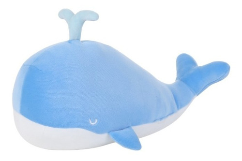 Pelúcia Baleia Azul - Miniso