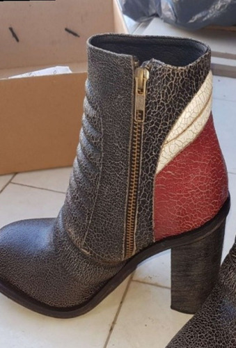 Botas Botinetas Clara Barceló Cuero No Paruolo No Sarkany