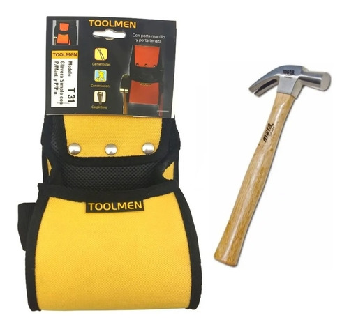 Porta Herramientas Toolmen T31 + Martillo Galponero Mota