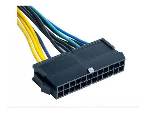 Cable De Fuentes De Alimentacion De 24 A 18 Pines Atx Color Negro